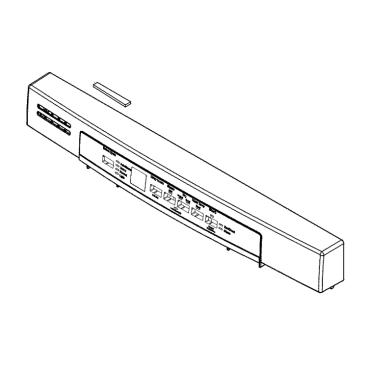 GE Part# WD34X25532 Control Panel Assembly - Genuine OEM
