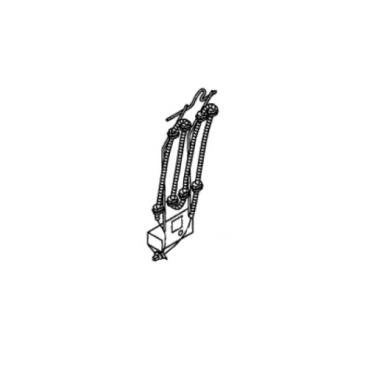 GE Part# WE11X106 Heater Element - Genuine OEM
