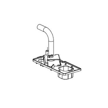 GE Part# WE13X26377 Pump Bracket Plastic - Genuine OEM