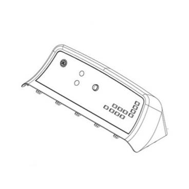 GE Part# WE22X28938 Backsplash Assembly - Genuine OEM