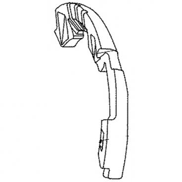 GE Part# WH01X22897 Counterweight (Rear) - Genuine OEM