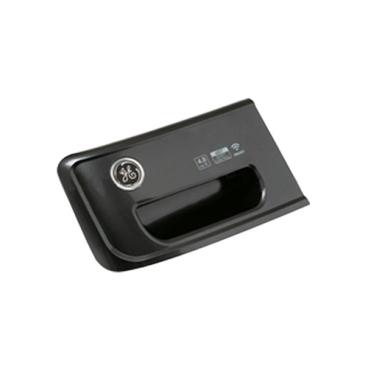 GE Part# WH01X30797 Dispenser Drawer Handle (Diamond Gray) - Genuine OEM