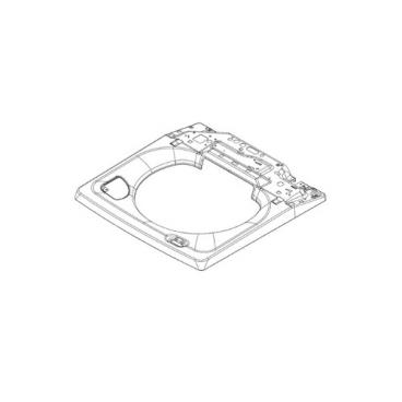 GE Part# WH10X32876 Top Cover (White) - Genuine OEM