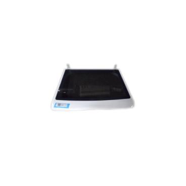 GE Part# WH10X35297 Glass Frame Lid (White) - Genuine OEM