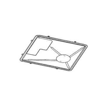 GE Part# WH17X26287 Bottom Cover Plate - Genuine OEM