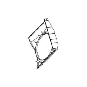 GE Part# WJ76X20093 Rear Partition Board - Genuine OEM