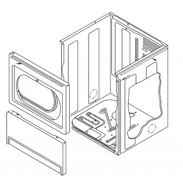 Whirlpool Part# WP8318396A Foam Seal - Genuine OEM