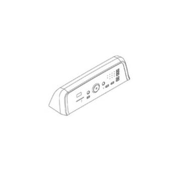 Whirlpool Part# WPW10090760 Console Assembly (Red) - Genuine OEM
