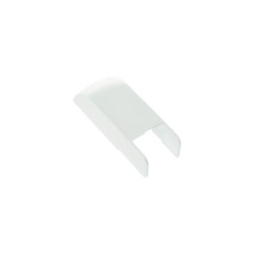 GE Part# WR13X28038 Hinge Cover Bottom (White) - Genuine OEM