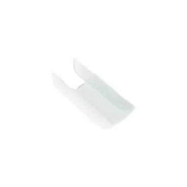GE Part# WR13X28039 Hinge Cover Bottom (White) - Genuine OEM