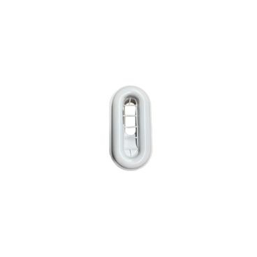 GE Part# WR14X32488 Ice Box Port Collar (White) - Genuine OEM
