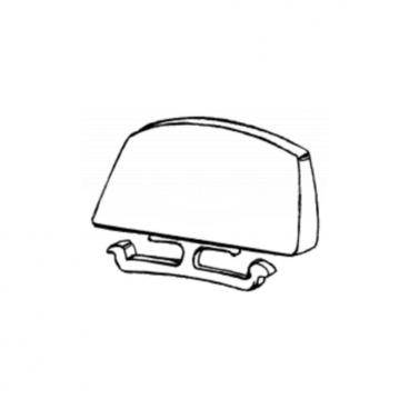 GE Part# WR2X4981 Shelf Support - Genuine OEM