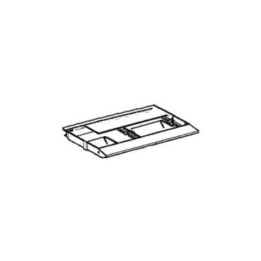 GE Part# WR32X1322 Glass Shelf - Genuine OEM