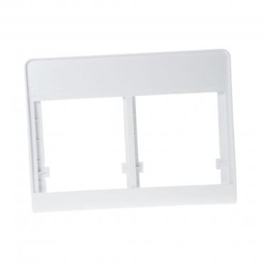 GE Part# WR32X31875 Vegetable Pan Frame (White) - Genuine OEM