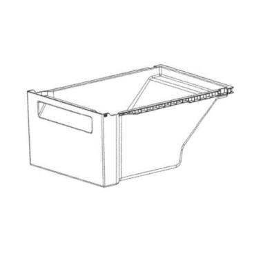 GE Part# WR71X28572 Vegetable Pan - Genuine OEM