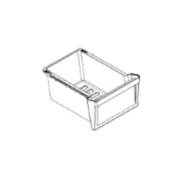 GE Part# WR71X38299 Vegetable Drawer - Genuine OEM
