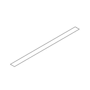 GE Part# WR72X25530 Reverse Frame Front (Up) - Genuine OEM
