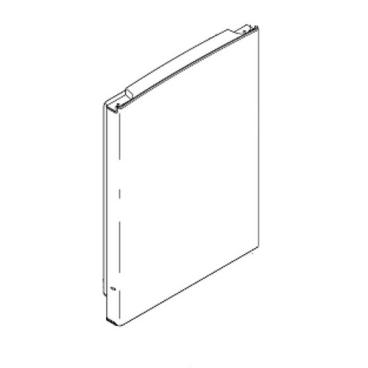 GE Part# WR78X27146 Door Assembly - Genuine OEM