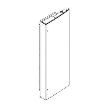 GE Part# WR78X31442 Stainless Steel Fresh Food Door - Genuine OEM