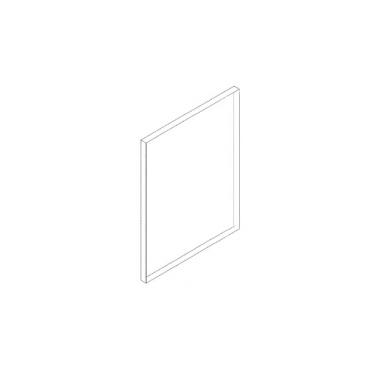 GE Part# WR78X32365 Stainless Door Wrap (Left) - Genuine OEM