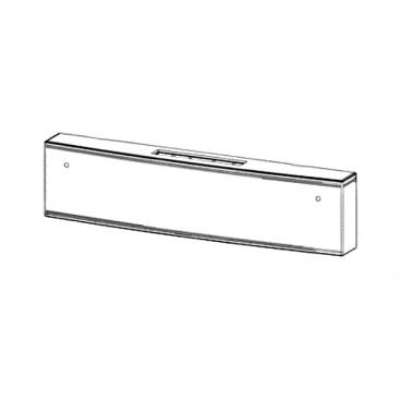 GE Part# WR78X32466 Matte Black Convertible Drawer - Genuine OEM