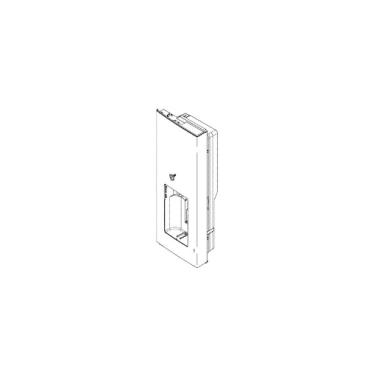 GE Part# WR78X35571 Left Door (Black) - Genuine OEM