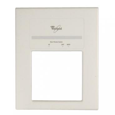 Whirlpool Part# 2194609W Dispenser Front Panel (OEM) White