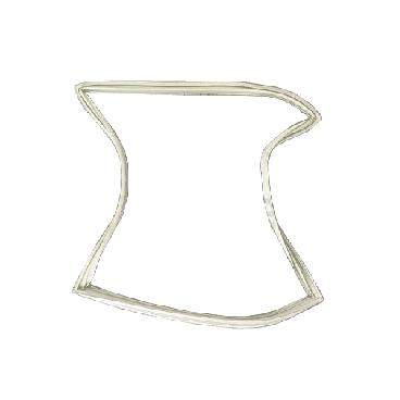 Amana BW20K Freezer Door Gasket (off white) - Genuine OEM