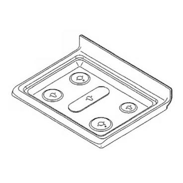 Bosch Part# 00248806 Maintop Panel (OEM) Black