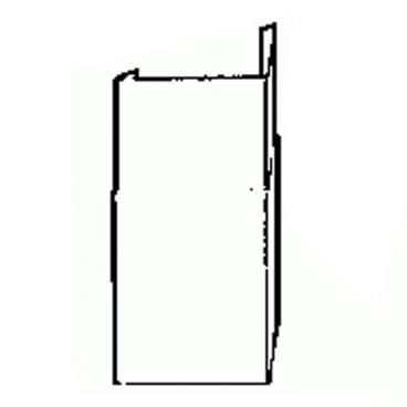 Bosch Part# 00369053 Duct Cover (OEM) Lower