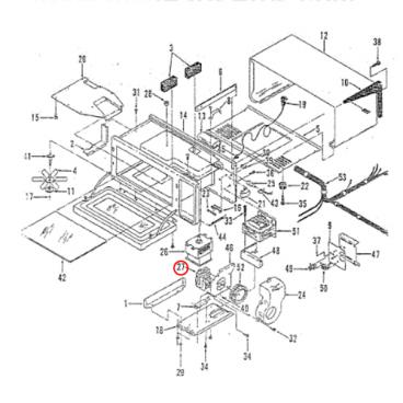 Whirlpool Part# 01110023 Blower Motor (OEM)