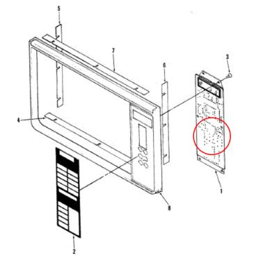 Whirlpool Part# 01210028 Control Board (OEM)