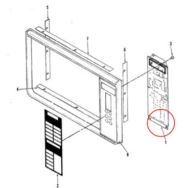 Whirlpool Part# 01210032 Control Board (OEM)