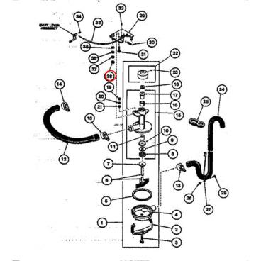 Whirlpool Part# 02428 Nut (OEM) Jam 5/16-18