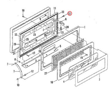 Whirlpool Part# 03070038 Pin (OEM)