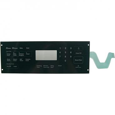 GE Part# WB27X10482 Membrane Switch (OEM)