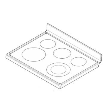 Frigidaire Part# 139033848 Smoothtop Assembly (OEM)