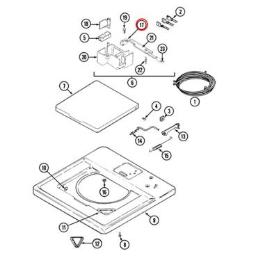 Whirlpool Part# 208825 PC Switch (OEM)