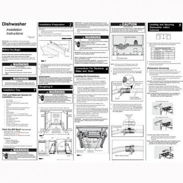 Electrolux Part# 154685701 Owners Manual (OEM)