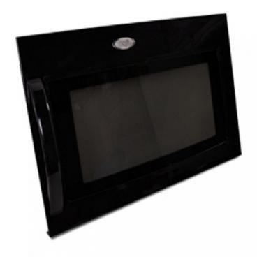 Whirlpool Part# L2264717B Door Assembly (OEM) Black