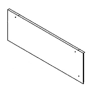 GE Part# WB55X10822 Drawer Assembly (OEM) Front 30 Inch SS MG