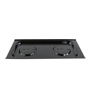 GE Part# WB32X10056 Double Burner Pan (OEM) No Flange