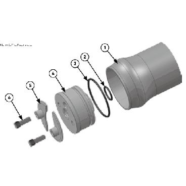 GE Part# WB27T11022 Membrane Plate Assembly (OEM)