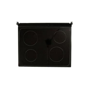 GE Part# WB62T10681 Rangetop Glass Assembly (OEM)