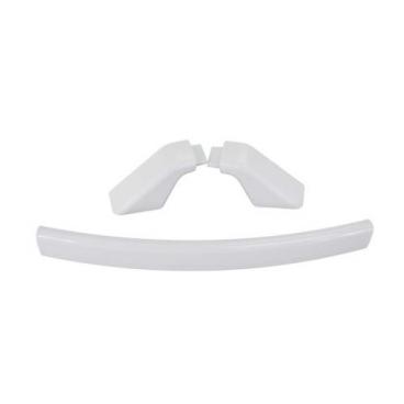 GE Part# WB49X21885 Handle And Endcap Kit (OEM) White