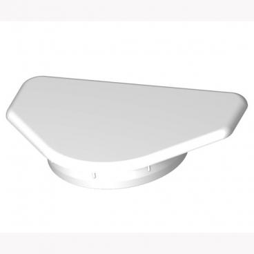 GE Part# WR02X13229 Hinge Hole Cover (OEM) Middle