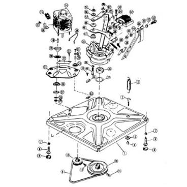 Whirlpool Part# 33-9569 Tub Brace (OEM)