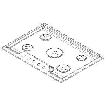 Frigidaire Part# 809218206 Main Top (OEM)