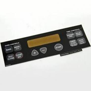 GE Part# WB27T10738 Faceplate Graphics (OEM)