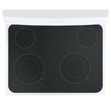 GE Part# WB62X25184 Rangetop Glass Assembly (OEM)